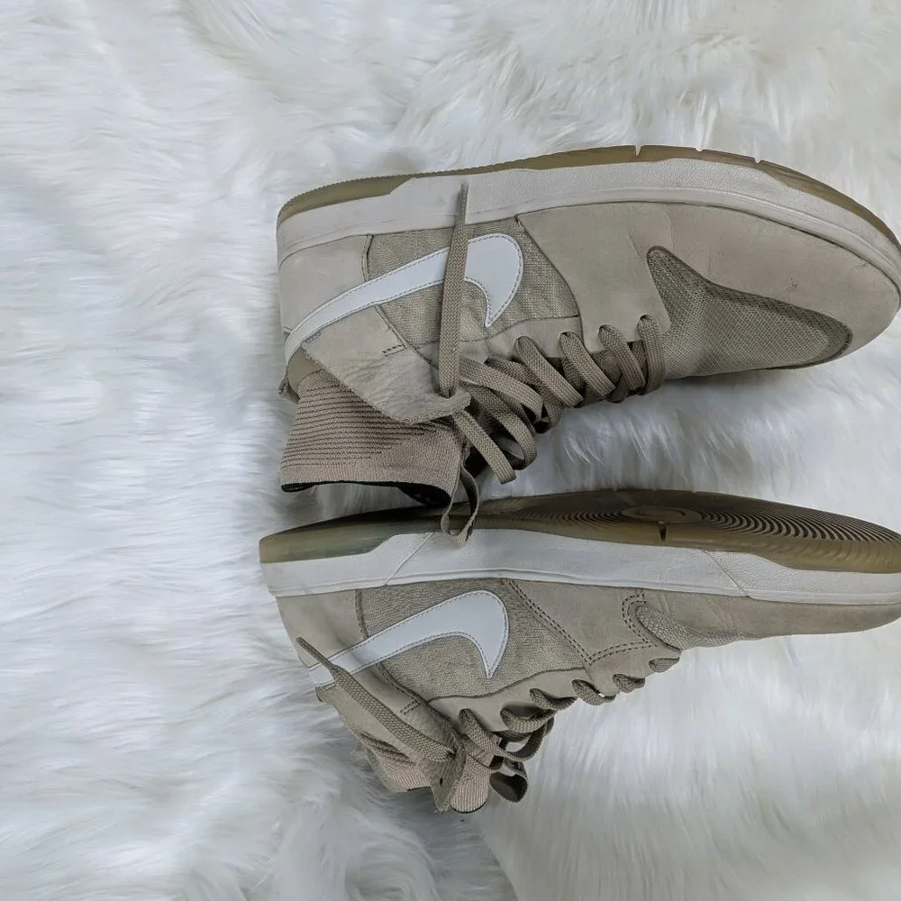 Nike SB Dunk High Elite Khaki White Men’s Size 10 917567-200